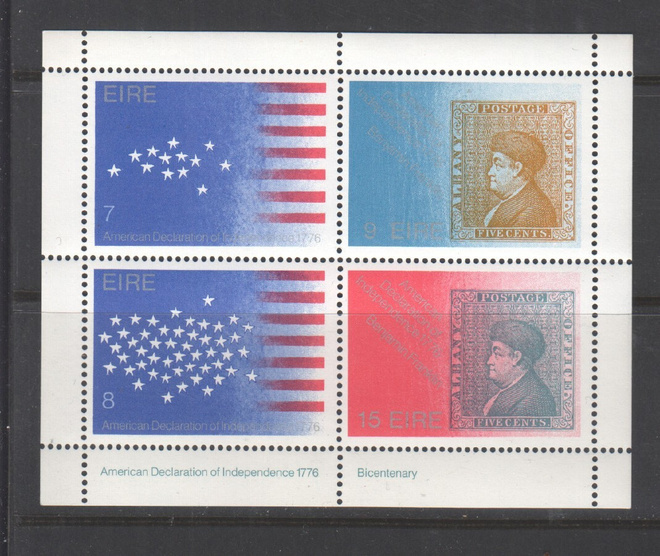 Irlanti 1978 Amerikan itsenäisyys blokki