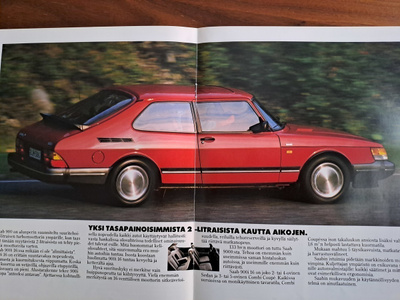 Saab 900i 16 -esite, 1989