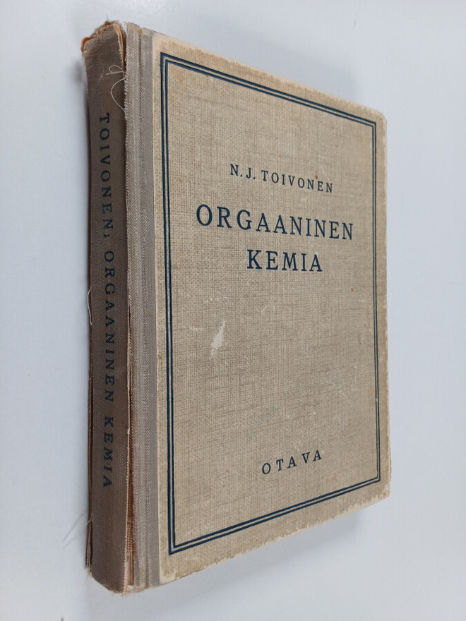 N. J. Toivonen : Orgaaninen kemia