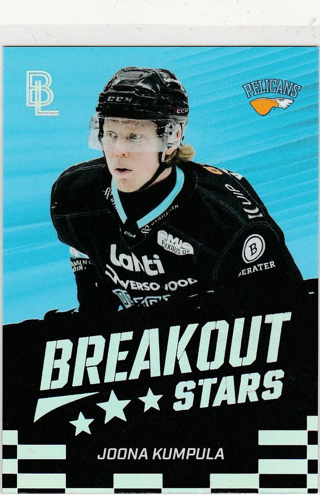 2026/27 Blueline Breakout Stars Holofoil Kumpula Pelicans 40