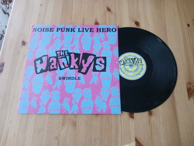 Wankys – Noise Punk Live Hero Swindle lp 2011 Punk