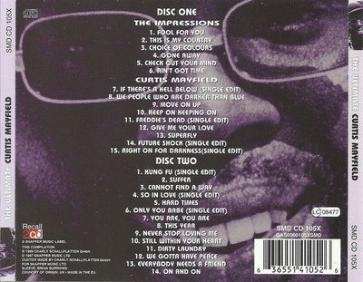 CURTIS MAYFIELD - ULTIMATE 2CD