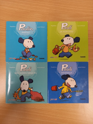 4 kpl Pauli minikirja