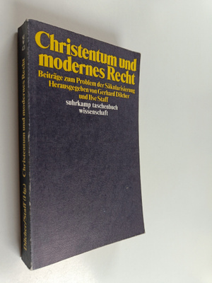Gerhard Dilcher ym. : Christentum und modernes Recht : Be...