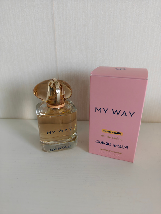 Armani my way sunny vanilla eau de parfum 50 ml