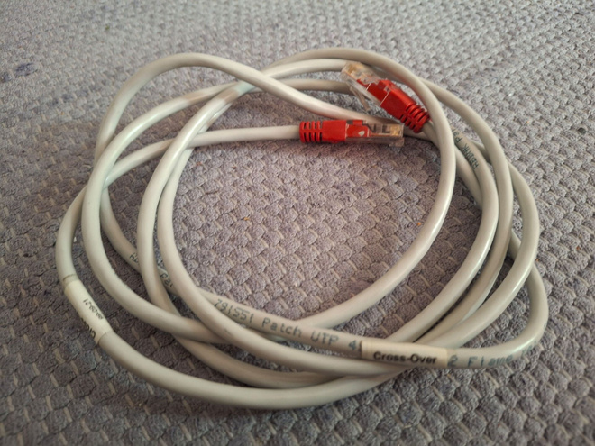 2m Crossover network cable 5E