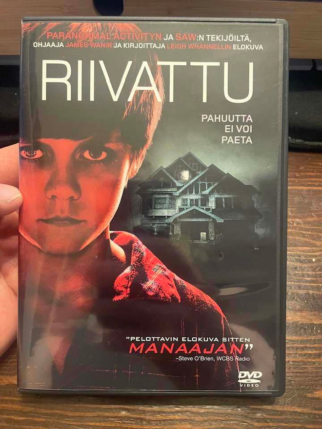 Riivattu - Insidious (suomidvd, 2010)