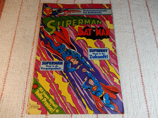 SUPERMAN ZUSAMMENPRALL IM ZEITSTROM  1983
