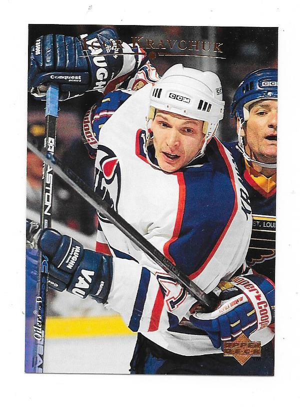 1995-96 Upper Deck #146 Igor Kravchuk Edmonton Oilers