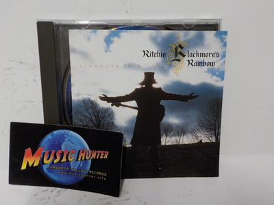 RITCHIE BLACKMORE'S RAINBOW - STRANGER... CD + WHITE NIMMARI