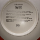 A. Alariesto isokokoinen Arabia Lappi seinälautanen 22,8 cm - pikkukuva 2