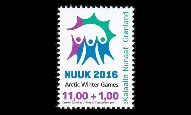 Grönlanti 689 ** Arctic Winter Games Nuuk (2015)