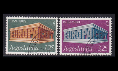 Jugoslavia 1361-2_I o Europa (1969)