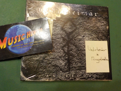 UNDIRHEIMAR - ANGRBODA UUSI CD
