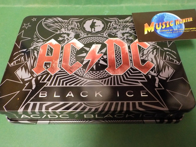 AC/DC - BLACK ICE UUSI CD + DVD TIN CASE BOKSI