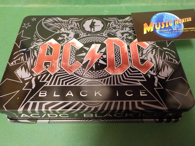 AC/DC - BLACK ICE UUSI CD + DVD TIN CASE BOKSI