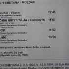 Suuret säveltäjät : Bedrich Smetana , Moldau ( Vltava ) - CD - pikkukuva 3