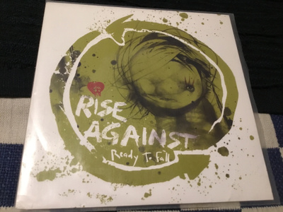 Rise  Against Ready to fall EU valkoinen vinyyli PUNK 2006
