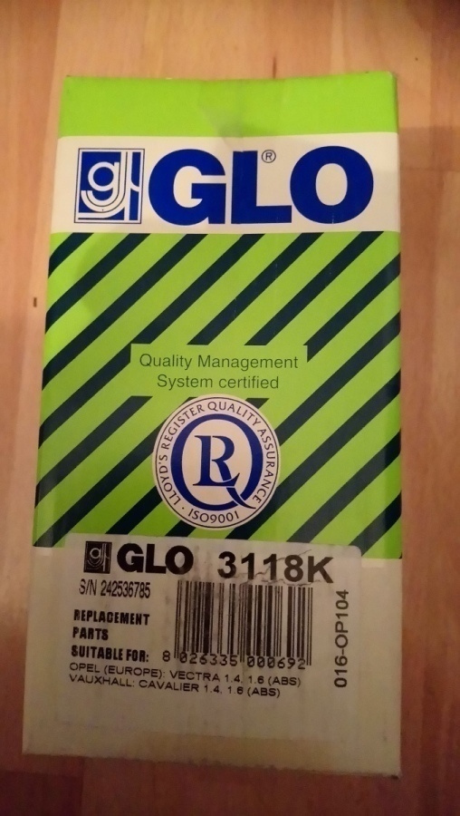 Opel Vectra Vetonivelen suojakumi GLO 3118K 016-OP104