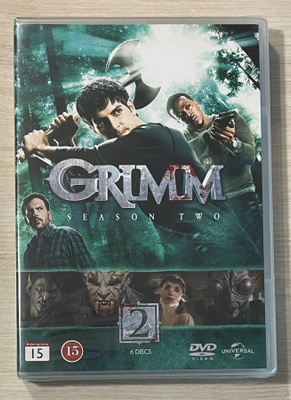 Grimm: Kausi 2 (6DVD) uusi ja muoveissa