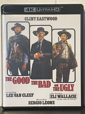 The Good, the Bad and the Ugly 4K Blu-ray