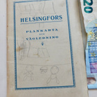 VANHA Kartta Helsinki Rautatiekrijakauppa 1929 Litografia - pikkukuva 1
