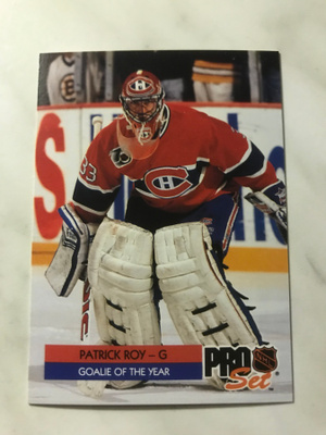 1992-93 Proset Patrick Roy #2