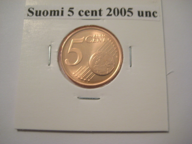 Suomi 5 cent 2005 unc