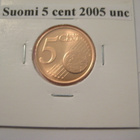 Suomi 5 cent 2005 unc - pikkukuva 1