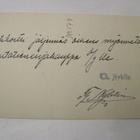 Signeerattu Viipuri Postikortin Alkup.Mallikappale 1920-l - pikkukuva 2