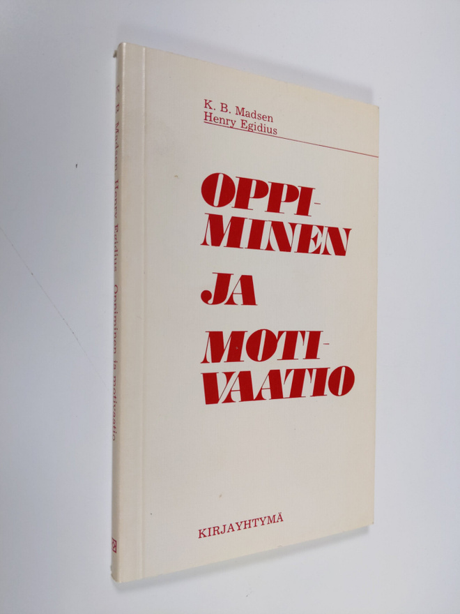 K. B. Madsen : Oppiminen ja motivaatio