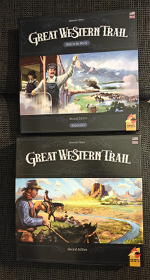 Great Western Trail 2nd edition + Rails Of The North