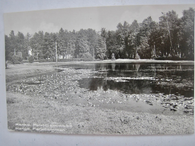 VANHA Postikortti Hanko 1950-l