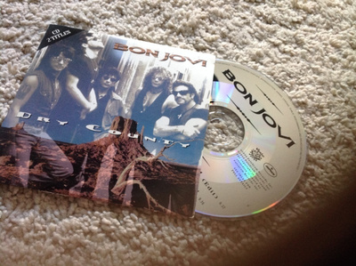 Bon jovi - dry county CDS single