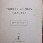 Hal Pink: Vihreän kolmion salaisuus, Ilmarinen 1945. 191 s. - pikkukuva 4