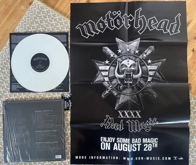 Motörhead - Bad Magick LP white wax