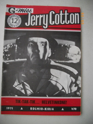 Jerry Cotton 12/1971: Tik-tak-tik...helvetinkone! (21.5)