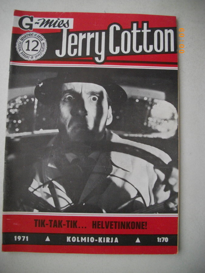 Jerry Cotton 12/1971: Tik-tak-tik...helvetinkone! (21.5)