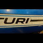 Tunturi Sport 75 - 76 siniseen tankkiin Laminoidut tarrat - pikkukuva 3