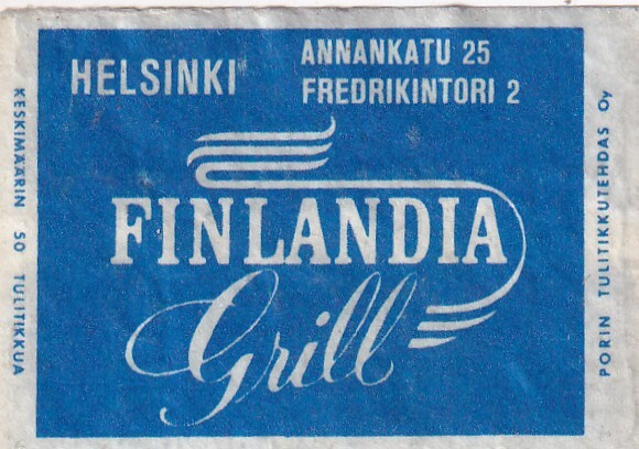 Helsinki, Finlandia Grill,   s87