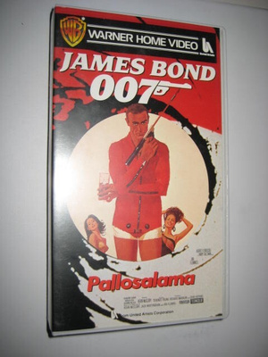 007, pallosalama - Vhs