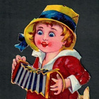 Wanha - Hanuria soittava pieni poika - 1900-l alku - pikkukuva 1