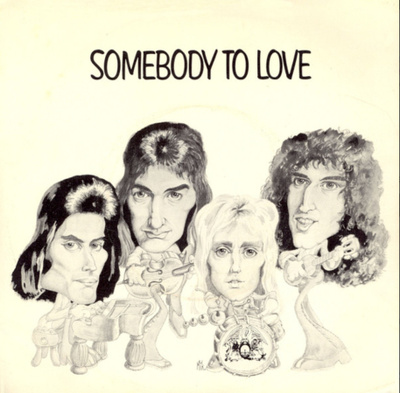 QUEEN: Somebody To Love * White Man * UK 1976
