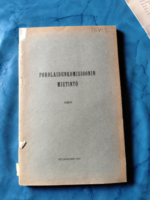 porolaidunkomissin mietintö v 1914