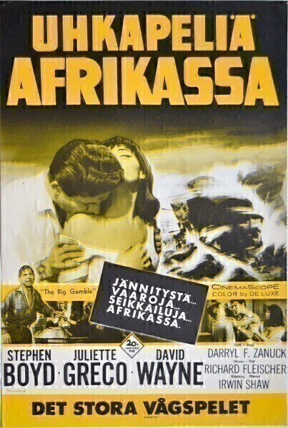 Elokuvajuliste: Uhkapeliä Afrikassa