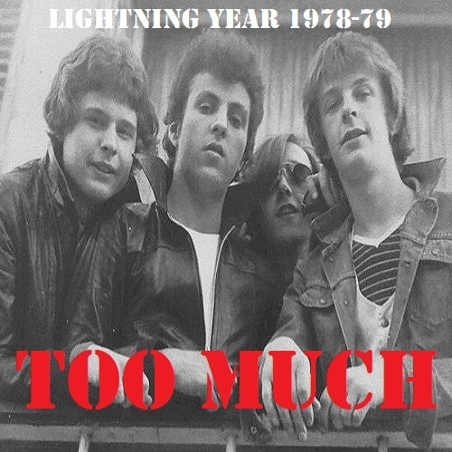 TOO MUCH lightning year 1978-79 ...uk punk rock