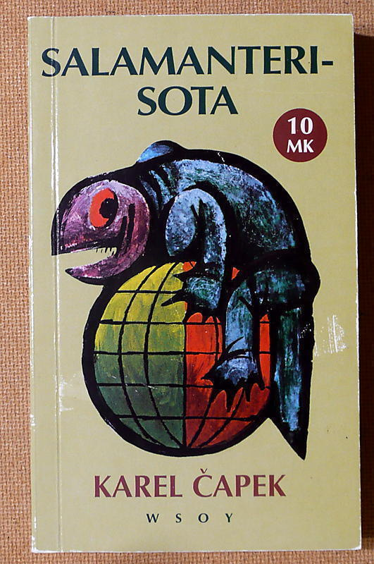 Karel Capek: Salamanterisota (pokkari)