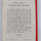 Tauno Karilas : Hurjimusten matka : seikkailukertomus - pikkukuva 2