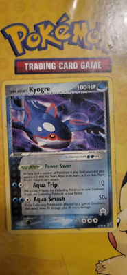 Kyogre #3 Pokemon Team Magma & Team Aqua (RARE) card