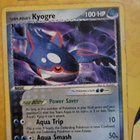 Kyogre #3 Pokemon Team Magma & Team Aqua (RARE) card - pikkukuva 1